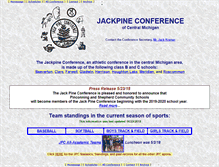 Tablet Screenshot of jackpineconference.net